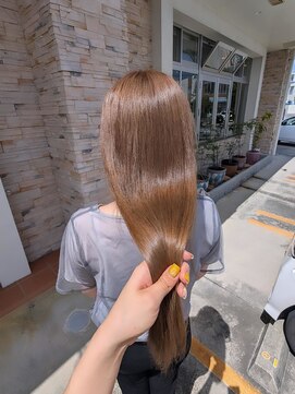ルシード(LUCIDO STYLE JAPAN) 【ケアブリーチ×髪質改善カラー】WARM BEIGE