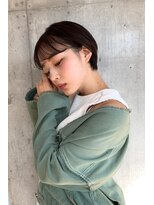 トイロ 武蔵小杉(Toiro) 丸みショートマッシュショートシースルーバング