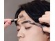 ビーンヘアスタジオ 蒲田(Bean hair studio)の写真/[眉カットで第一印象が変わる]清潔感あふれるメンズカットでビジネスシーンも好印象に◇[蒲田]/まゆカット