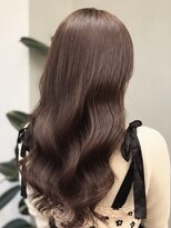 ルノヘアー(Lunohair)&nbsp;秋カラー×韓国風レイヤー小顔ミディ×ブリーチなしカラー