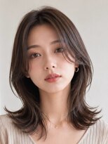 アース 千葉店(HAIR&MAKE EARTH)&nbsp;ミディアムレイヤー