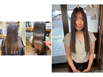 シンラヘアー(SINRAhair)の写真/話題の長門政和さんプロデュース[METEOストレート][メテオカラー][メテオアルカリ酸熱トリートメント]導入!