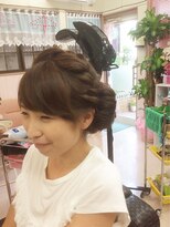 ハッチ美容室&nbsp;浴衣アップ