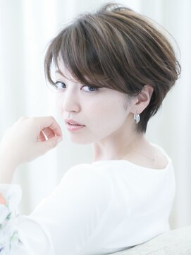 ウィルゴ(VIRGO) 30代からの若見えショート髪質改善+白髪ぼかしで上品に(st橋元)