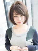 ヴェールウェーブブルージュアシメ似合わせカットミディアム