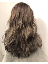 モード ケイズ 石橋店(MODE K's)&nbsp;なみウェーブ　スモーキーアッシュ　グレイジュカラー