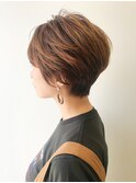耳かけ丸みショート[20代/30代/40代/50代]
