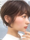 【津賀雅也】ふわっと美人ショートヘアー