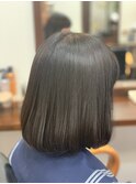 高知 美容室 shiny  内巻き ワンカールボブ