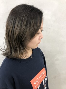 エンドリンク(endlink) 切りっぱなしボブ × グラデーションカラー