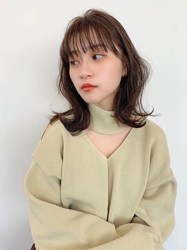 エレノア トーキョー 恵比寿(ELEANOAH TOKYO) 美人くびれミディ【前髪 薄めバング イメチェン　くびれ】