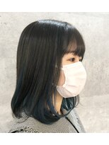 オリ(‘Oli)&nbsp;ブルー／インナーカラー