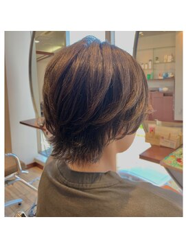 ロコヘアーバイクルル(Loco hair by couleur) ♯マッシュウルフ♯ショート♯大人可愛い♯高知美容室♯絶壁解消