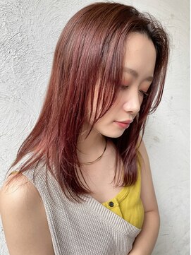 ロロ(ro-ro) 【恵比寿ro-ro】セミウェットウェーブ×ピンクベージュ