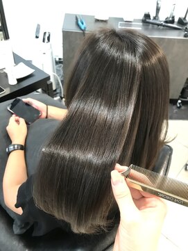 ラブクロムトーキョー オモテサンドウ(LOVECHROME OMOTESANDO) LCプレミアムトリートメント☆髪質改善トリートメント☆黒髪ヘア