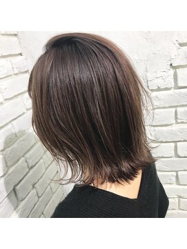 アジールヘア 池袋東口店(agir hair) ハイライトグレージュカラーくびれヘアイルミナカラー