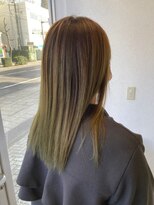 ユアースペースサロンシー(Your space salon.C) 大人かわいい☆20代30代40代☆小顔ミディアム☆ブロンドベージュ