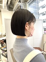 キートス(Kiitos)&nbsp;ナチュラルボブ/コンパクトボブ/ウェット/大阪梅田