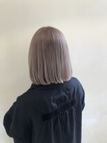 リー 枚方(Lee)&nbsp;【熊谷】ベージュ×ボブ