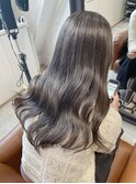 グレージュ×ハイライト