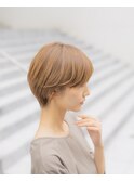 30代40代50代大人可愛いウルフマッシュ白髪ぼかしペールベージュ