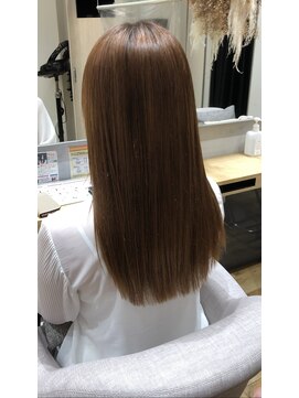 フィゼル あべのルシアス店(Aujua fizelle) 酸性ストレート*井上慶太