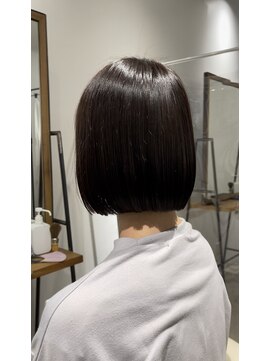 サルファ ヘアデザイン 名古屋 丸の内(S.ALPHA HAIR DESIGN) パツボブ