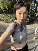 【racic】ベリーショート耳だしヘア