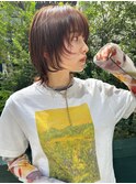 顔周りカット/レイヤーカット/レイヤーボブ/ボブウルフ/銀座