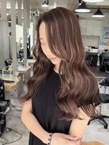 レディアル 大宮(REDEAL ope.) 【ハイライト】ベージュハイライトバレイヤージュ