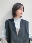 ミニウルフレイヤーカット顔周り前髪韓国ショートボブ/表参道