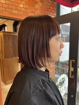 ボスコ 下北沢店(bosco)&nbsp;ボブデザインカット　≪saya≫