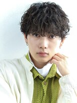 オーシャントーキョー 原宿(OCEAN TOKYO)&nbsp;波巻きパーマメンズツイストスパイラルパーマツーブロック