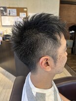 ヘアアンドスパ ベル(Belle)&nbsp;40代のシャープな印象・メンズベリーショート
