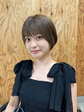 アールイー(Re:) ショートカット×髪質改善カラー