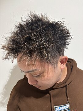 グラフ 立川(Graph.) スパイキーショートツイストパーママッシュメッシュ