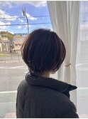 さとみ風ショートヘア