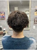 滋賀/南草津/メンズ美容室/波巻きツイストスパイラルパーマ