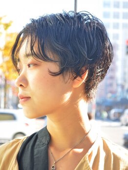 スパイス SPYSの写真/【濱田 基亨】スタイリングの幅が広がる！ラフなパーマで周囲と差をつける★攻めたパーマも◎