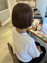 サラビューティーサイト 志免店(SARA Beauty Sight)&nbsp;【あんstyle】ボブ＆くすみベージュで透明感カラー！