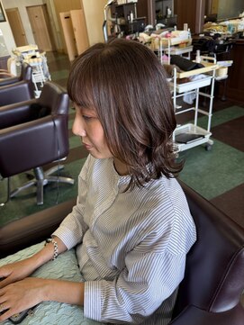 シャンプー ボーイ 宮崎柳丸店(SHAMPOO BOY) オリーブベージュ【宮崎市/カラー】