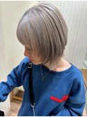 【かほ】ハイトーン×ホワイトシルバー