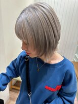 モリオフロムロンドン 大宮店(morio from London)&nbsp;【かほ】ハイトーン×ホワイトシルバー