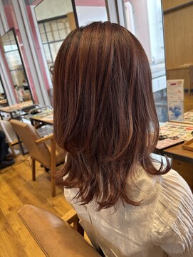 テラス アヴェダ ららぽーとエキスポシティー店(Terrace AVEDA) ハイライトピンク