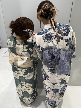 ヴァイス 新宿店(VAICE) 浴衣着付け＋アレンジ