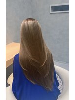 ヘアデザインファブロ イオンモール宮崎店(hair design FABRO.)&nbsp;【レイヤースタイル/美髪/ヘーゼルベージュカラー】