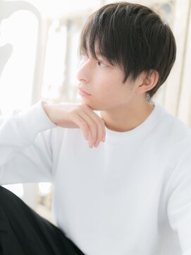 モッズ ヘア 福岡姪浜店(mod's hair) mod's姪浜/チャコールグレー束感ショートマッシュルームヘアi