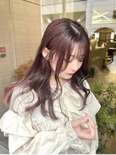 ダリー 菊水店(Dali) #ピンクブラウン#顔まわりカット#ことは