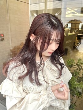 ダリー 菊水店(Dali) #ピンクブラウン#顔まわりカット#ことは