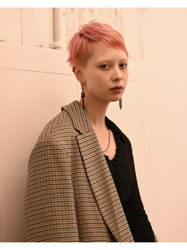 ユイツ ピクシーショート×ペールピンク